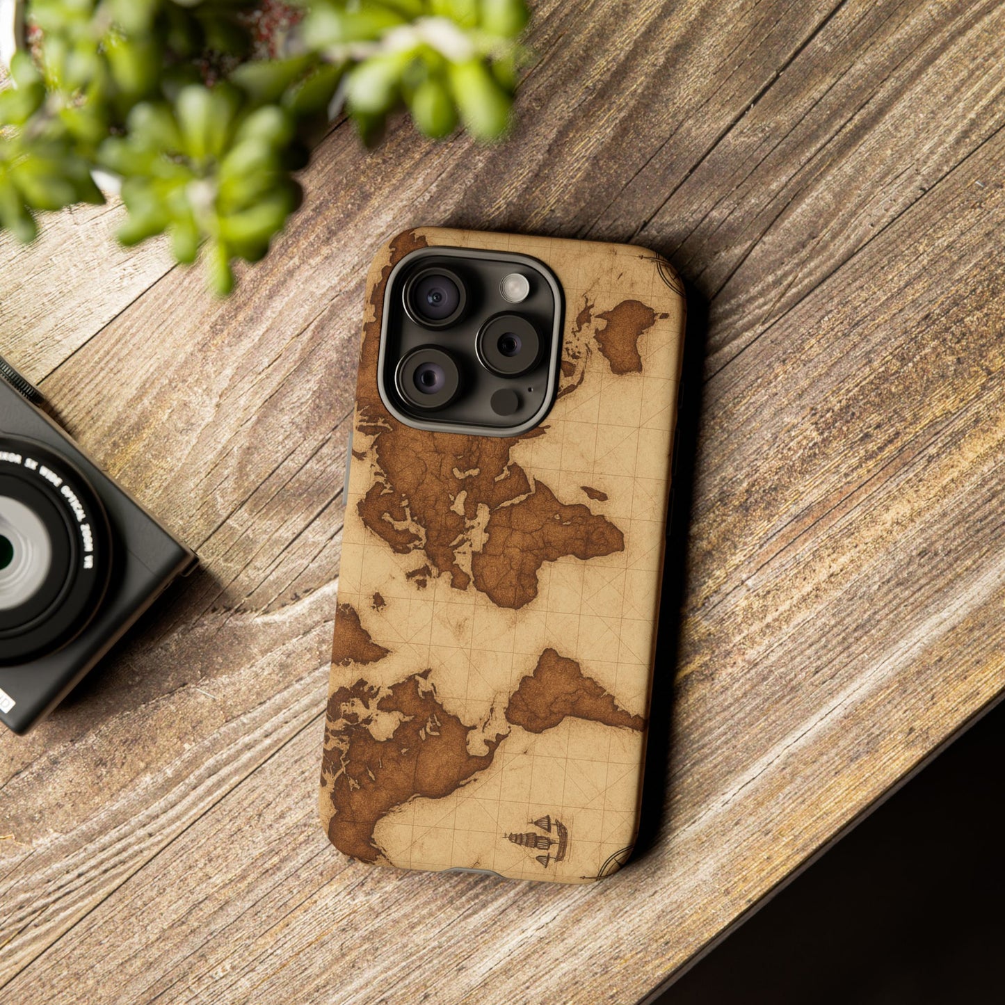 World Map Phone Case