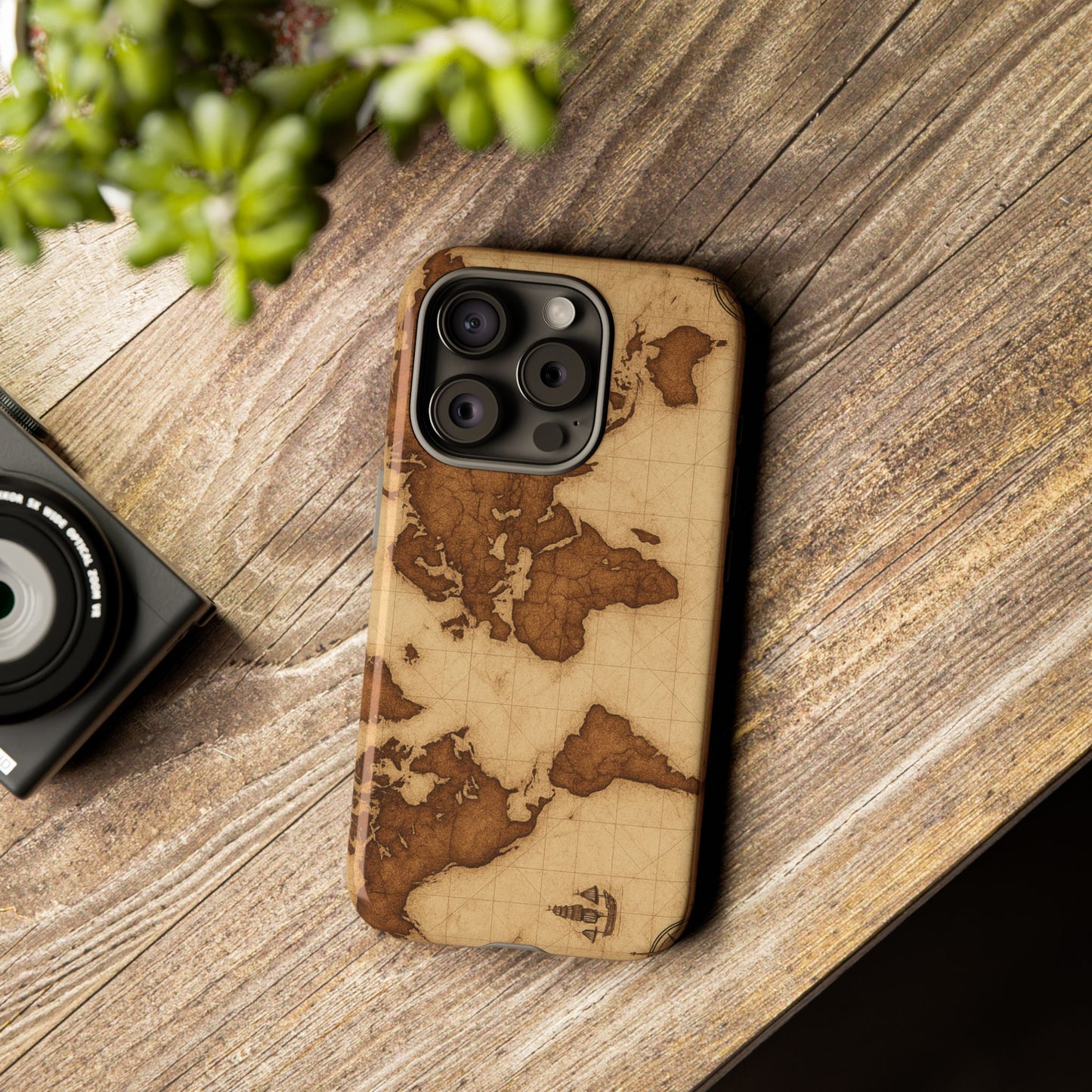 World Map Phone Case