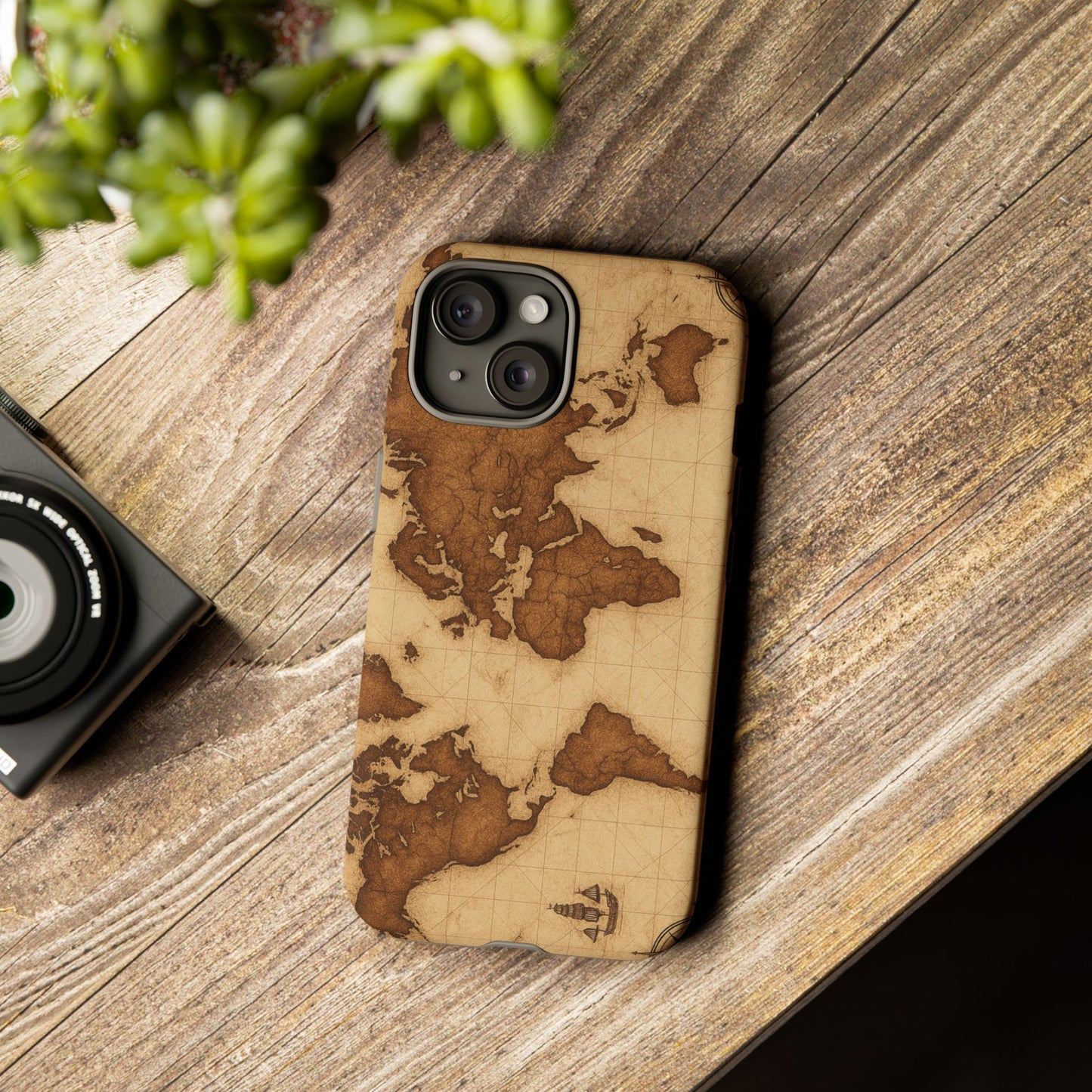 World Map Phone Case