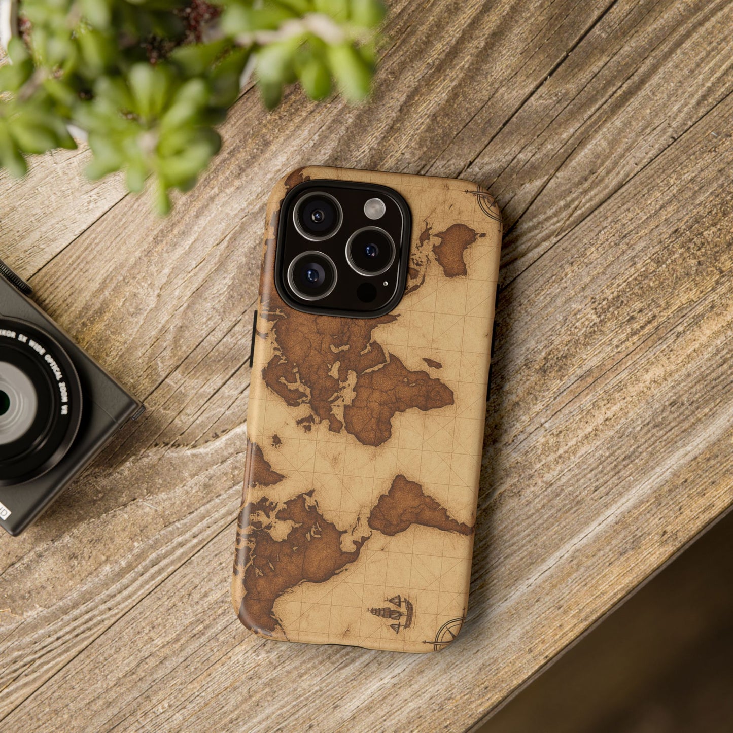World Map Phone Case