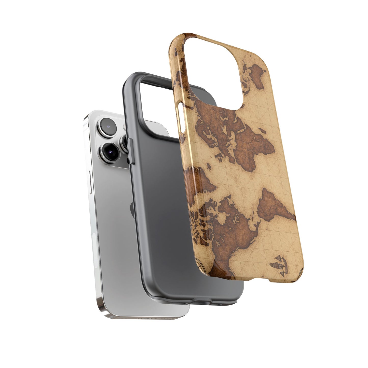 World Map Phone Case