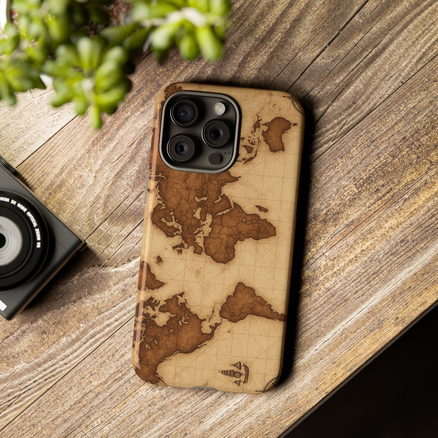 World Map Phone Case