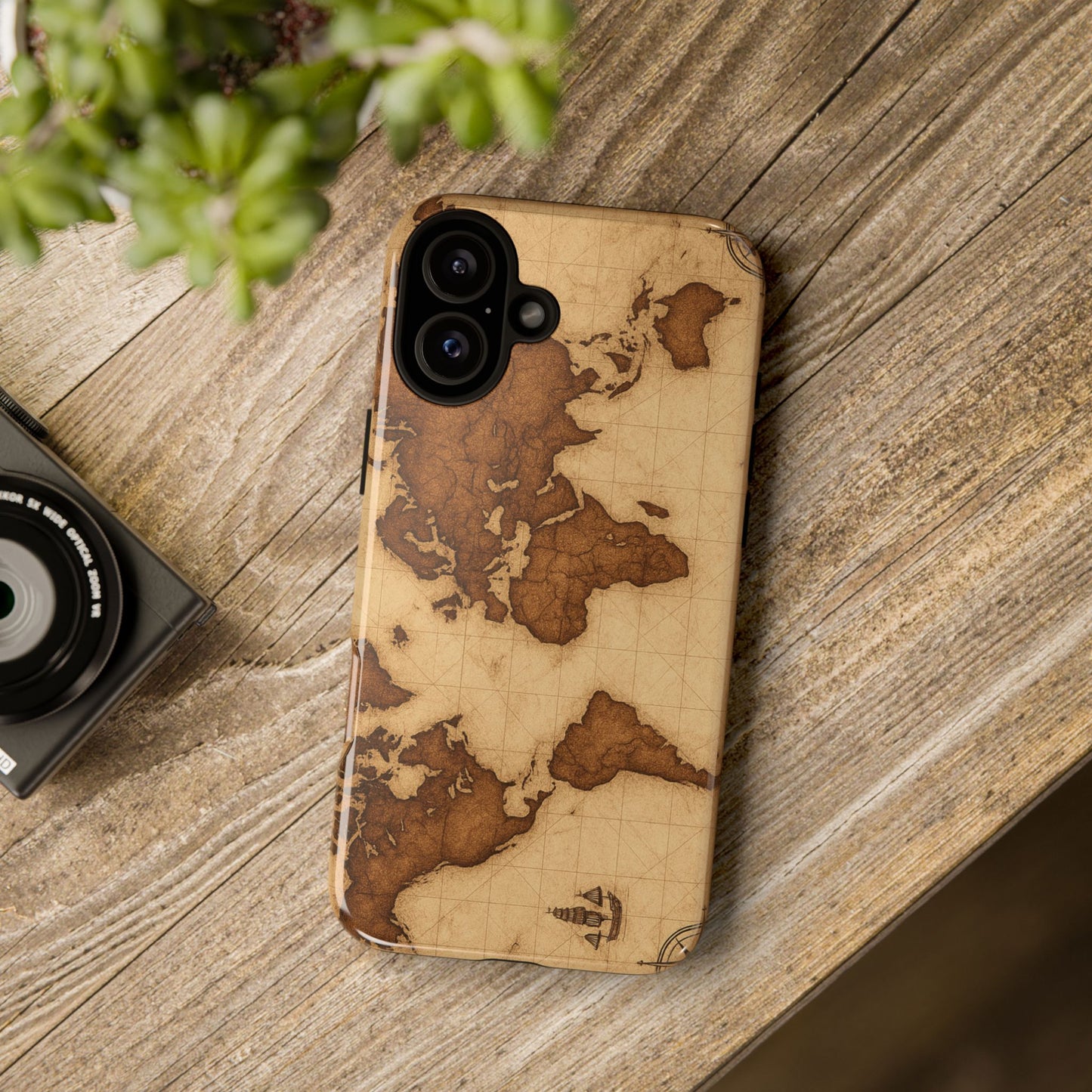 World Map Phone Case