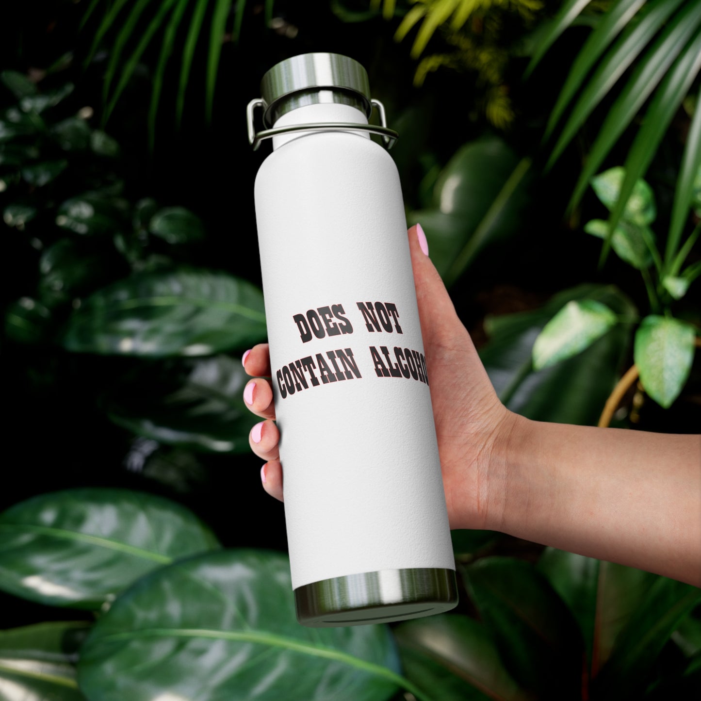 Bottle - 'Does Not Contain Alcohol', 22oz