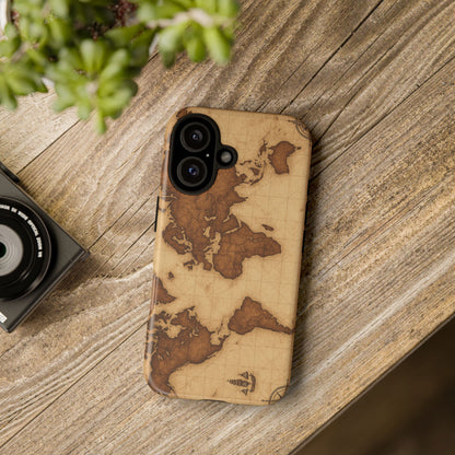 World Map Phone Case