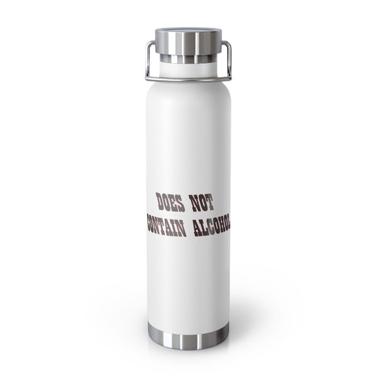 Bottle - 'Does Not Contain Alcohol', 22oz