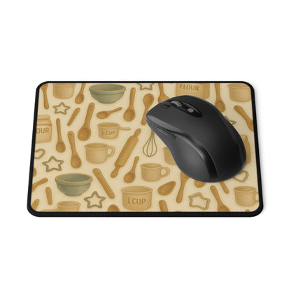 Cozy Kitchen Non-Slip Gaming Mouse Pad - Perfect for Baking Enthusiasts, Gamer Gift, Home Office Decor, Cute Design, Desk Accessory