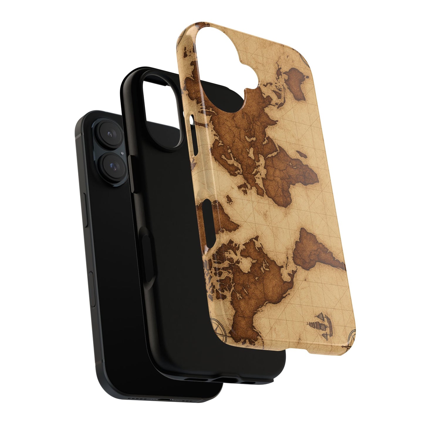 World Map Phone Case