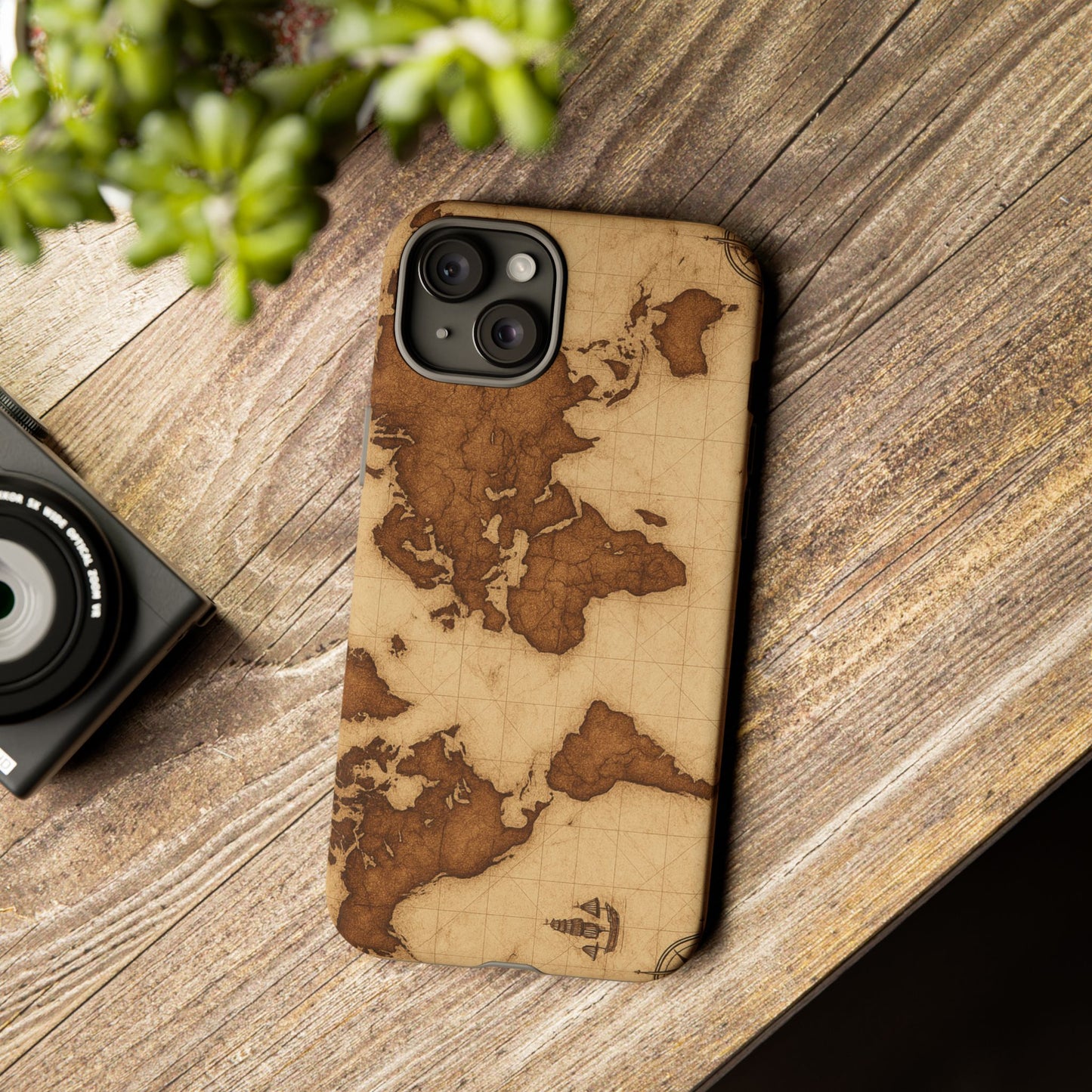 World Map Phone Case