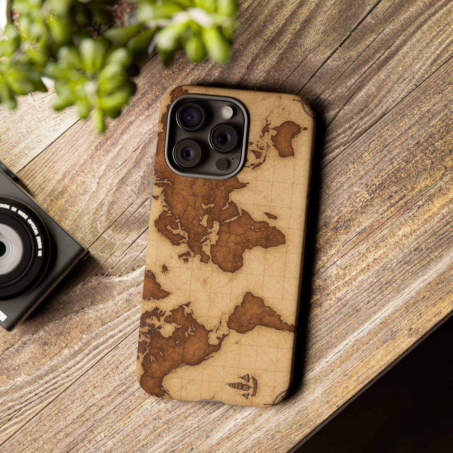 World Map Phone Case
