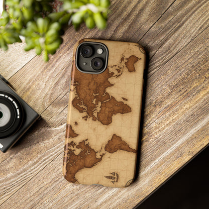 World Map Phone Case