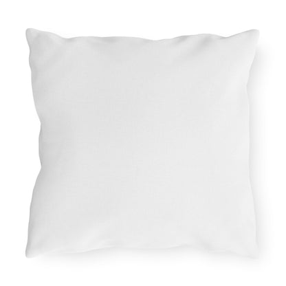 Outdoor Pillows - Smiley Faces and Flowers Design